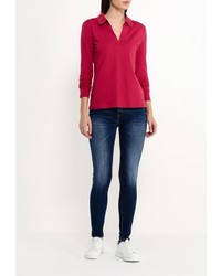 Женская ярко-розовая футболка с длинным рукавом от Tom Tailor