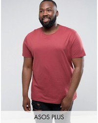 Мужская ярко-розовая футболка с круглым вырезом от Asos