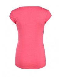 Женская ярко-розовая футболка с круглым вырезом от Baon