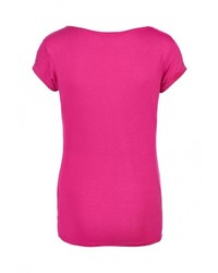 Женская ярко-розовая футболка с круглым вырезом от Influence