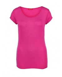 Женская ярко-розовая футболка с круглым вырезом от Influence