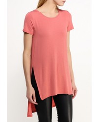 Женская ярко-розовая футболка с круглым вырезом от Only