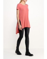 Женская ярко-розовая футболка с круглым вырезом от Only