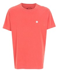 Мужская ярко-розовая футболка с круглым вырезом от OSKLEN