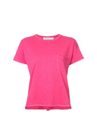 Женская ярко-розовая футболка с круглым вырезом от Rag & Bone