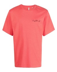 Мужская ярко-розовая футболка с круглым вырезом от SUNFLOWE