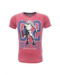 Мужская ярко-розовая футболка от Alcott