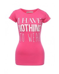 Женская ярко-розовая футболка от Alcott