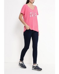 Женская ярко-розовая футболка от Gap