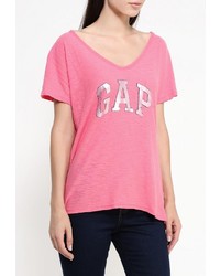 Женская ярко-розовая футболка от Gap