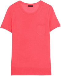Женская ярко-розовая футболка от J.Crew