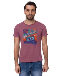 Мужская ярко-розовая футболка от Kanzler