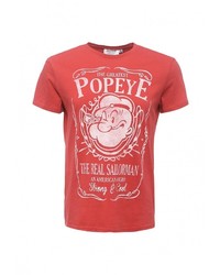 Мужская ярко-розовая футболка от Modis