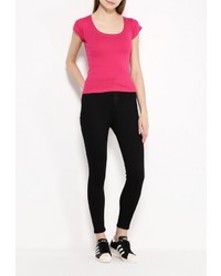 Женская ярко-розовая футболка от Piazza Italia