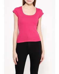 Женская ярко-розовая футболка от Piazza Italia