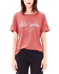 Женская ярко-розовая футболка от s.Oliver