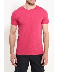 Мужская ярко-розовая футболка от Tommy Hilfiger