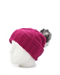 Женская ярко-розовая шапка от Salomon