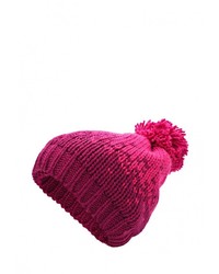 Женская ярко-розовая шапка от Salomon