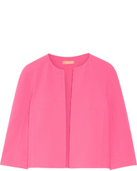 Ярко-розовая шерстяная куртка