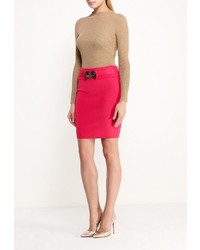 Ярко-розовая юбка-карандаш от Versace Jeans