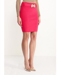 Ярко-розовая юбка-карандаш от Versace Jeans