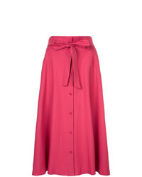 Ярко-розовая юбка-миди от GUILD PRIME