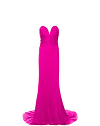 Ярко-розовое вечернее платье от Alexandre Vauthier