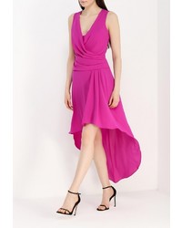 Ярко-розовое вечернее платье от BCBGMAXAZRIA