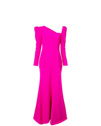 Ярко-розовое вечернее платье от Christian Siriano