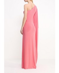 Ярко-розовое вечернее платье от Goddiva