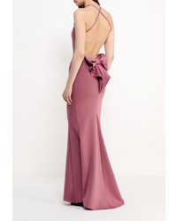 Ярко-розовое вечернее платье от Goddiva