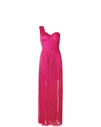 Ярко-розовое вечернее платье от Maria Lucia Hohan