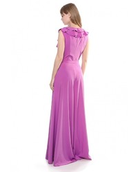Ярко-розовое вечернее платье от Marichuell