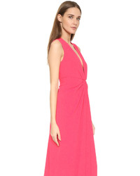Ярко-розовое вечернее платье от Thakoon