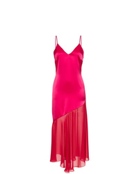 Ярко-розовое вечернее платье от Racil