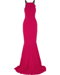 Ярко-розовое вечернее платье от Roland Mouret