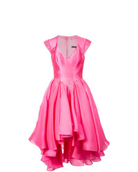 Ярко-розовое вечернее платье от Rubin Singer