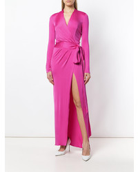 Ярко-розовое вечернее платье от Alexandre Vauthier