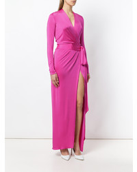 Ярко-розовое вечернее платье от Alexandre Vauthier