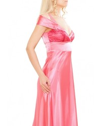 Ярко-розовое вечернее платье от Спартак