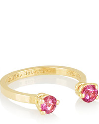 Ярко-розовое кольцо от Delfina Delettrez
