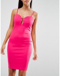 Ярко-розовое облегающее платье от AX Paris