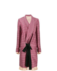 Женское ярко-розовое пальто дастер от Marni