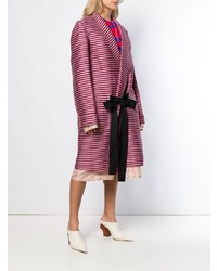 Женское ярко-розовое пальто дастер от Marni