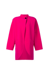 Ярко-розовое пальто-накидка от Marc Jacobs