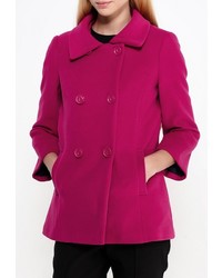 Женское ярко-розовое пальто от adL