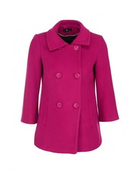 Женское ярко-розовое пальто от adL