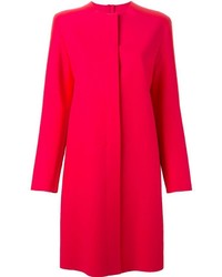 Женское ярко-розовое пальто от Agnona