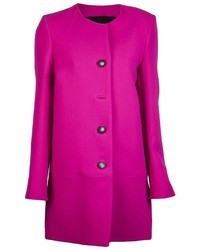 Женское ярко-розовое пальто от Balenciaga